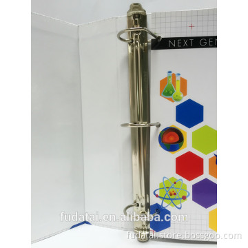 FDT customized business daily agenda made from paper cardboard metal ring binder